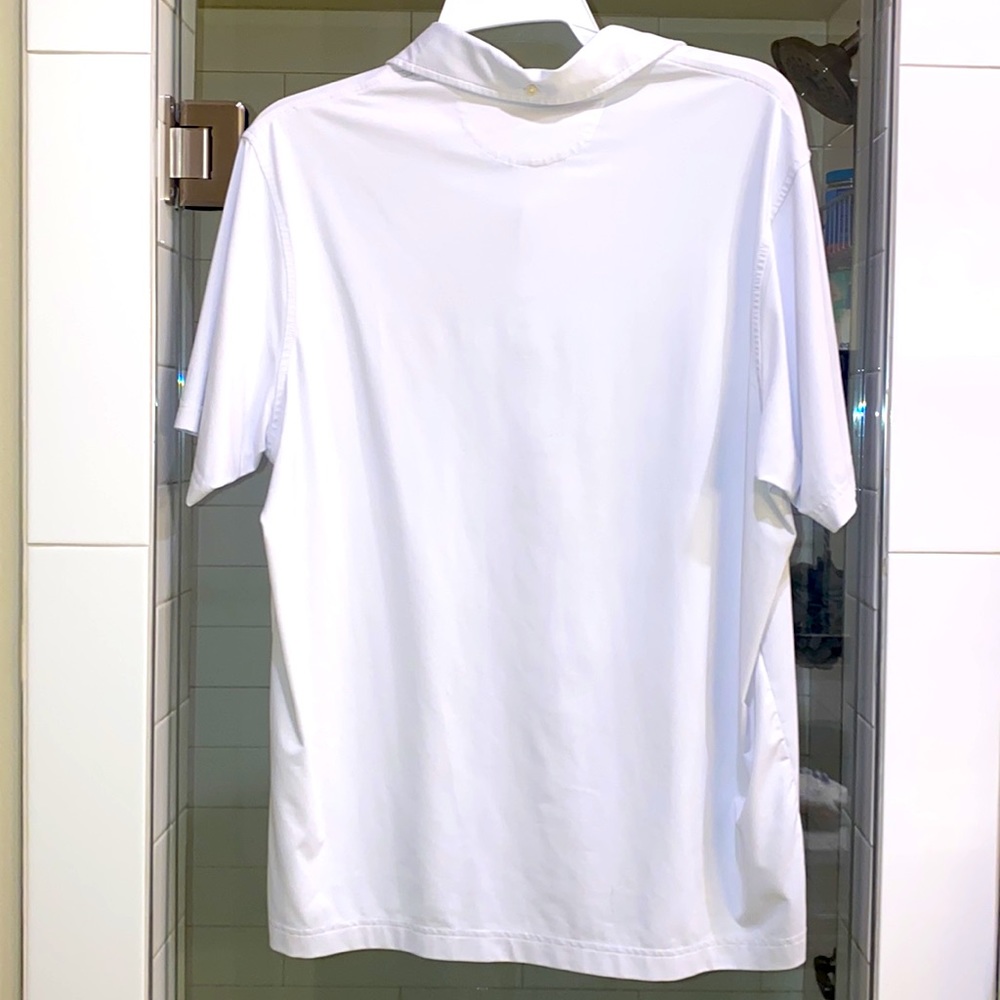 Cremieux Performance Polo - White - Picture 2 of 2